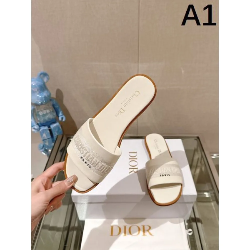 2026 顧客セール大特価早い者勝ち DIOR ディオール レディーススリッパ 商品画像 1