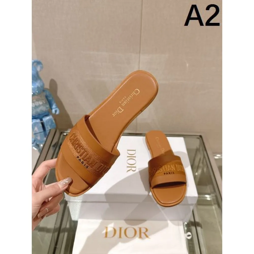 2026 顧客セール大特価早い者勝ち DIOR ディオール レディーススリッパ 商品画像 2