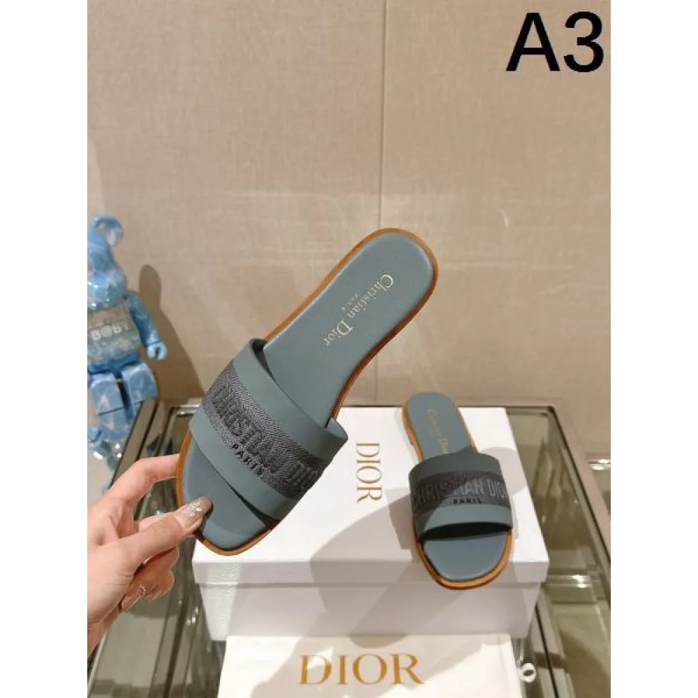 2026 顧客セール大特価早い者勝ち DIOR ディオール レディーススリッパ 商品画像 3