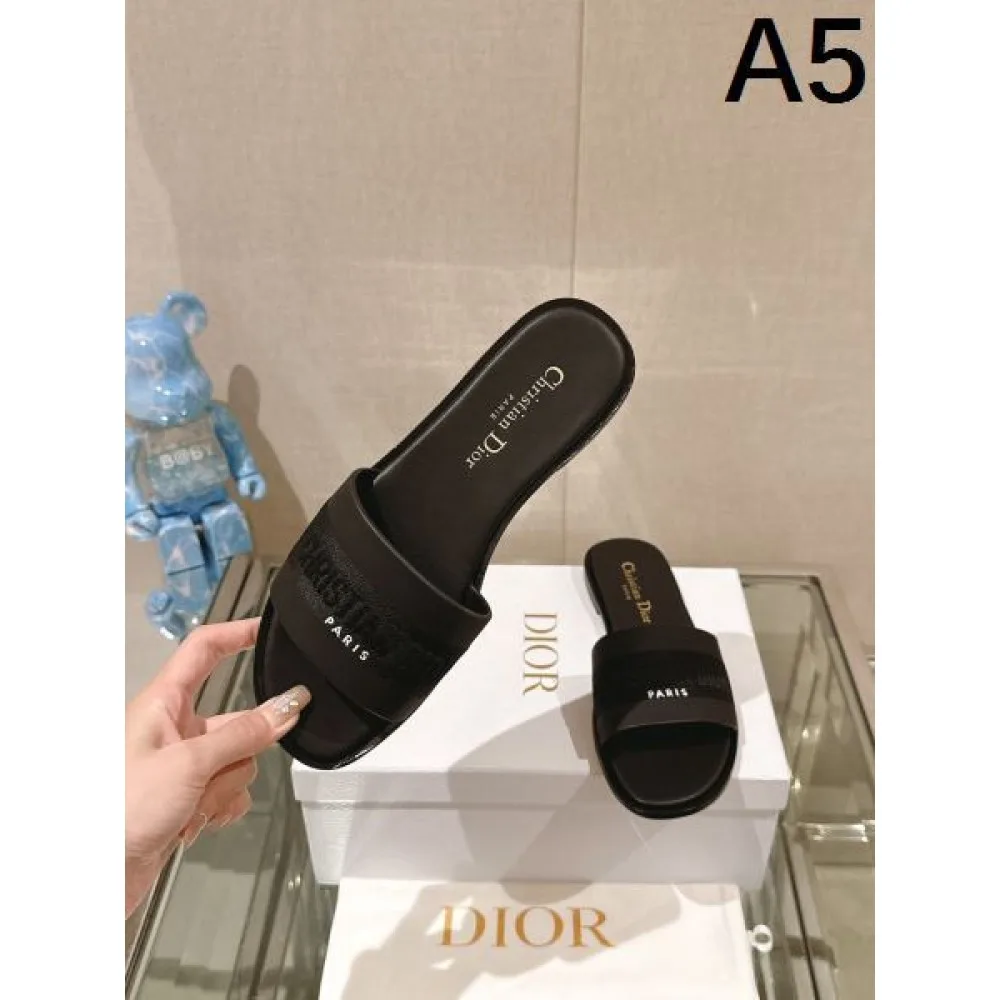 2026 顧客セール大特価早い者勝ち DIOR ディオール レディーススリッパ 商品画像 5