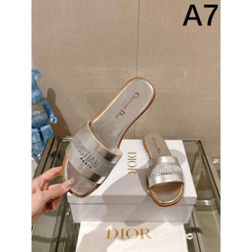 2026 顧客セール大特価早い者勝ち DIOR ディオール レディーススリッパ 商品画像 7