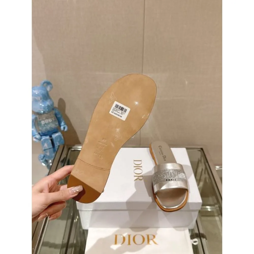 2026 顧客セール大特価早い者勝ち DIOR ディオール レディーススリッパ 商品画像 9