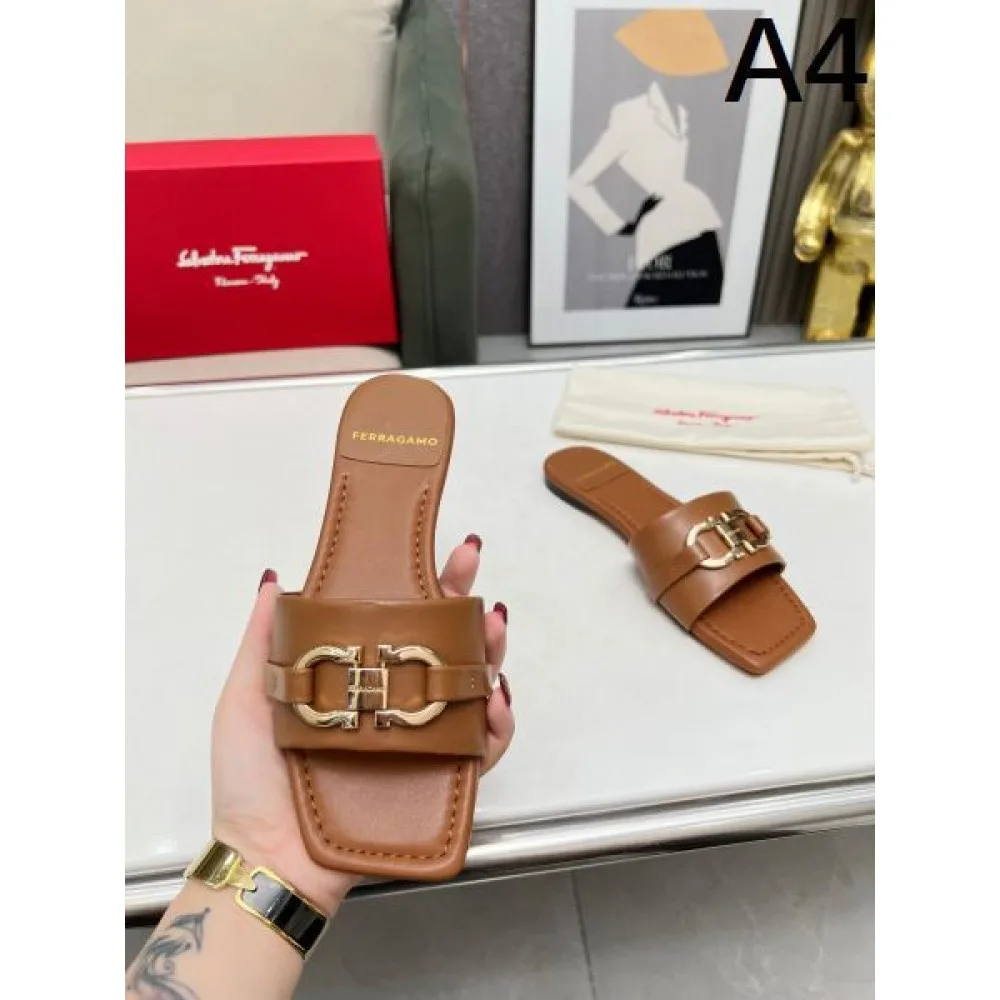 2026 春夏新作 FERRAGAMO サルヴァトーレ フェラガモ レディーススリッパ 商品画像 4