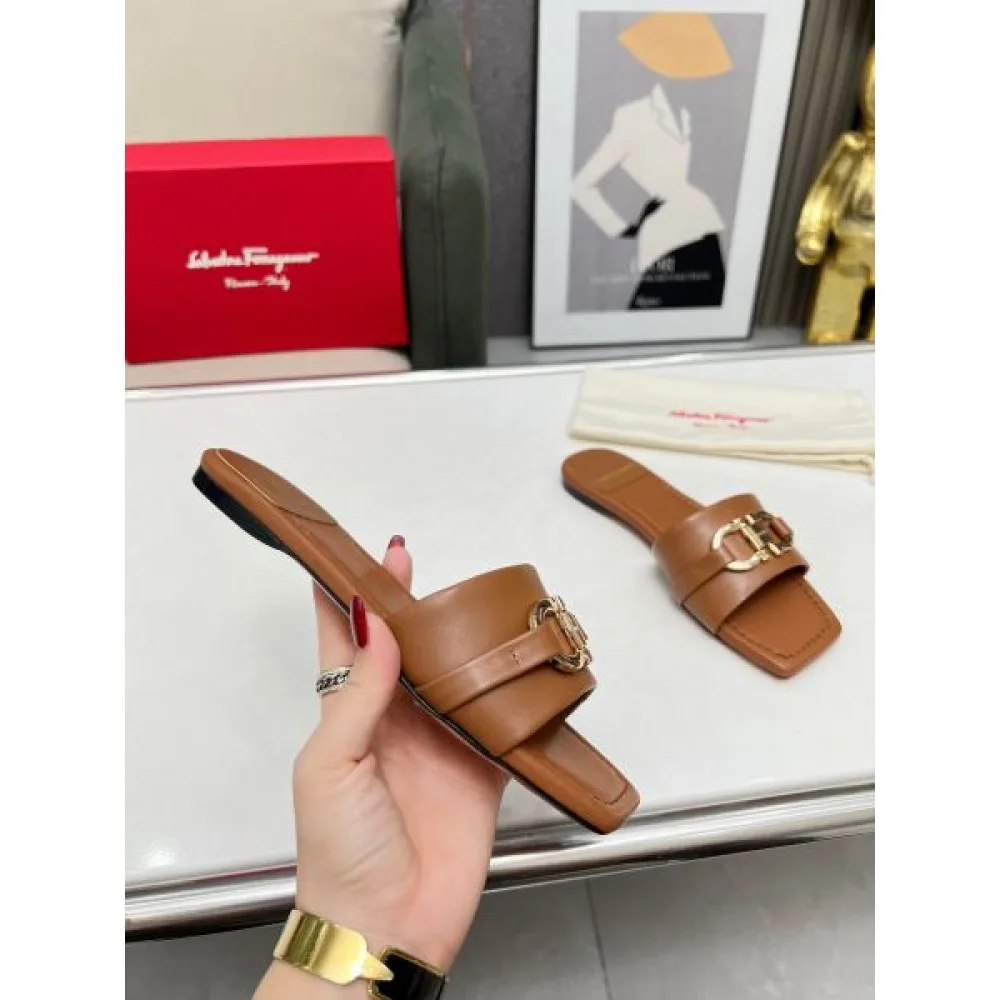 2026 春夏新作 FERRAGAMO サルヴァトーレ フェラガモ レディーススリッパ 商品画像 6