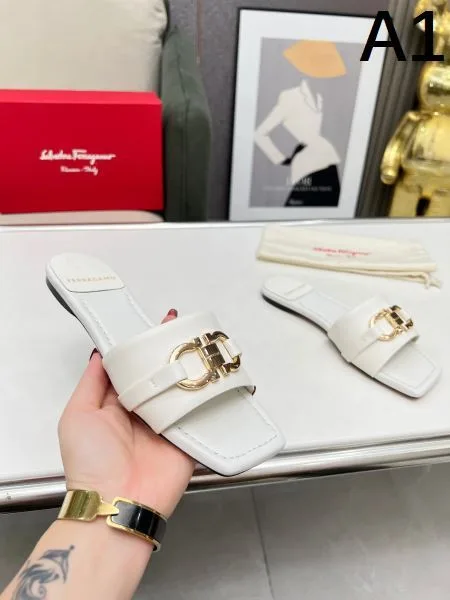 2026 春夏新作 FERRAGAMO サルヴァトーレ フェラガモ レディーススリッパ 商品画像 10