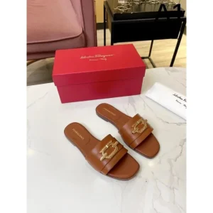 2026 完売前に FERRAGAMO サルヴァトーレ フェラガモ レディーススリッパ 商品画像 1