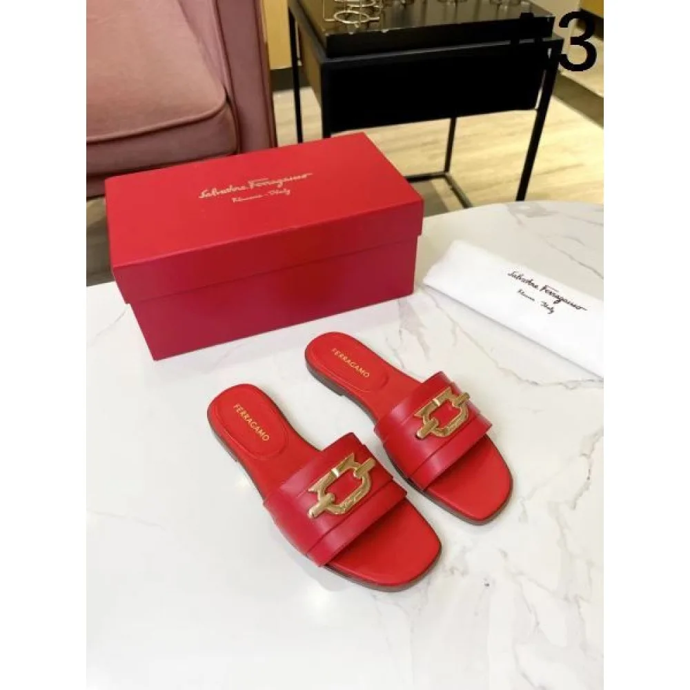 2026 完売前に FERRAGAMO サルヴァトーレ フェラガモ レディーススリッパ 商品画像 3