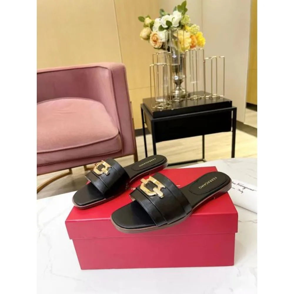 2026 完売前に FERRAGAMO サルヴァトーレ フェラガモ レディーススリッパ 商品画像 6