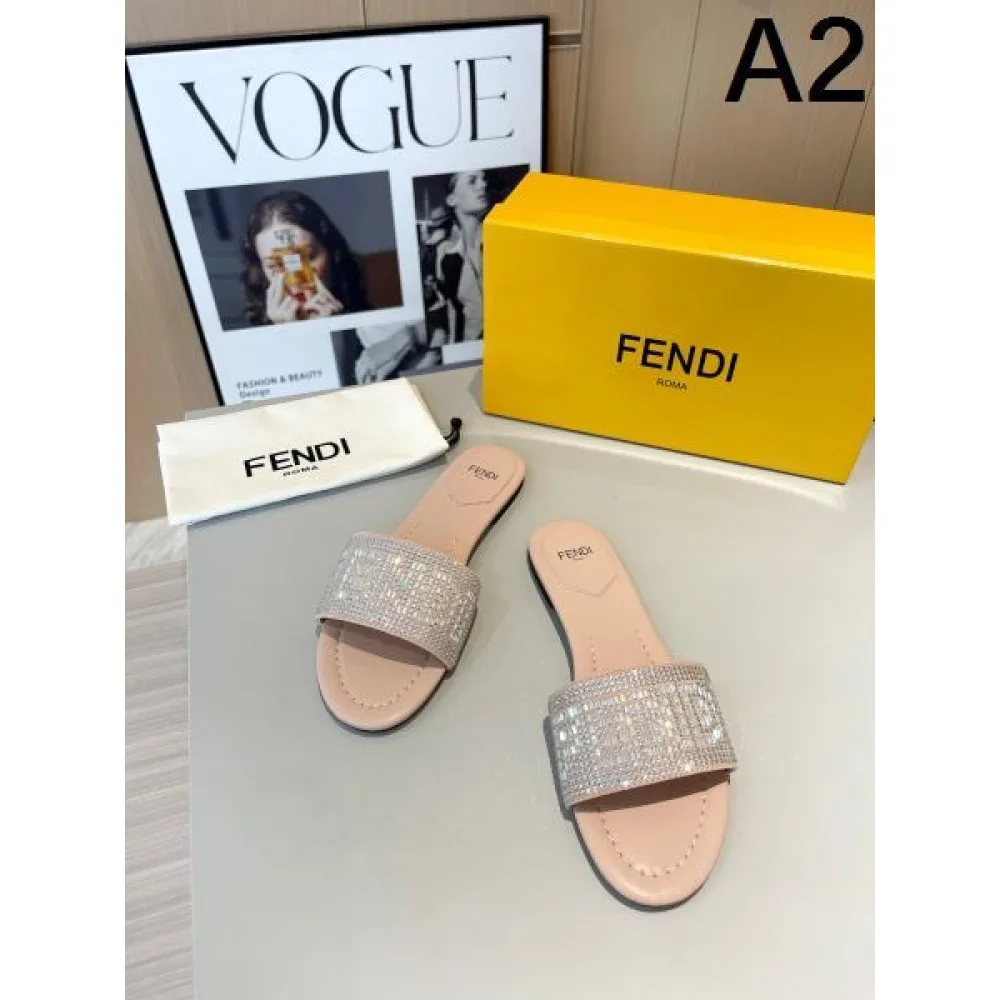 2026 VIPセールでまさかの破格 FENDI フェンデイ レディーススリッパ 商品画像 2