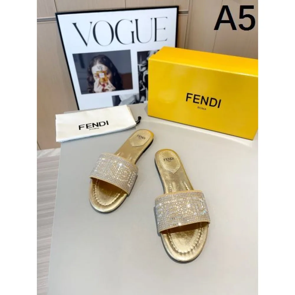 2026 VIPセールでまさかの破格 FENDI フェンデイ レディーススリッパ 商品画像 5