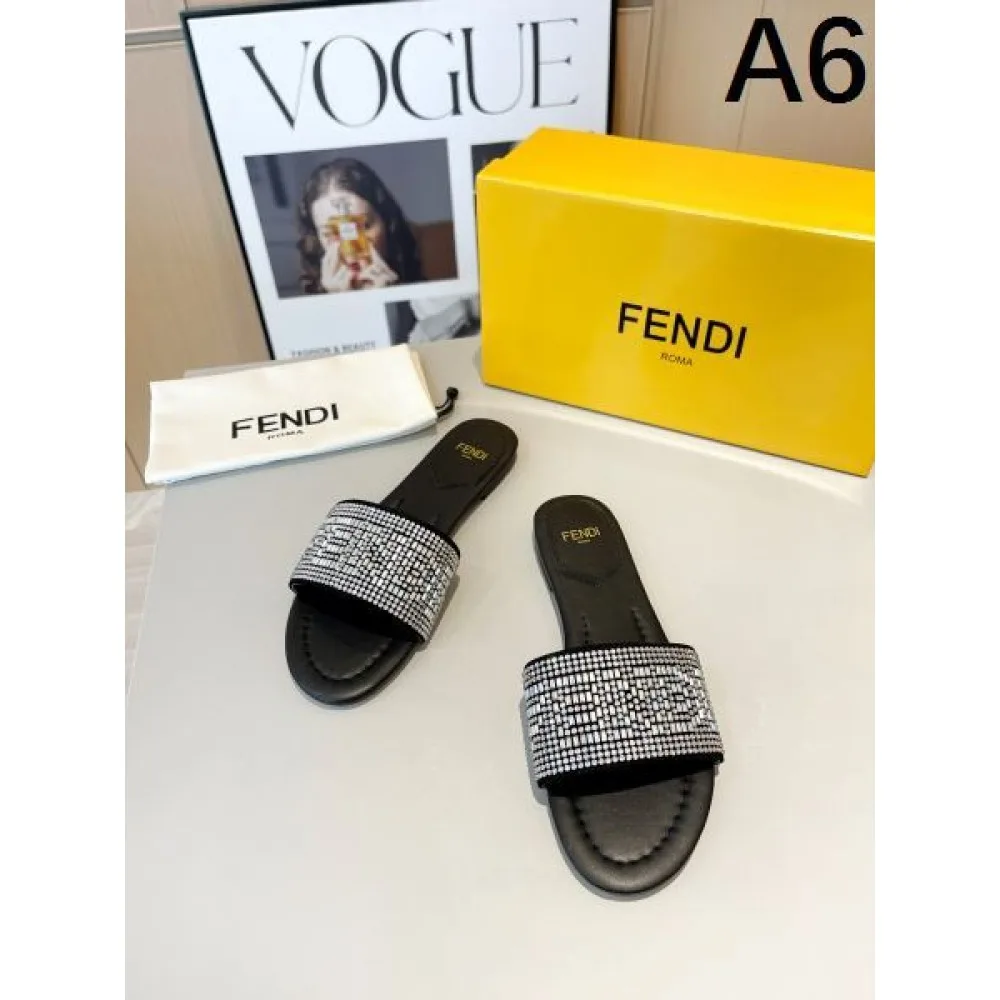 2026 VIPセールでまさかの破格 FENDI フェンデイ レディーススリッパ 商品画像 6
