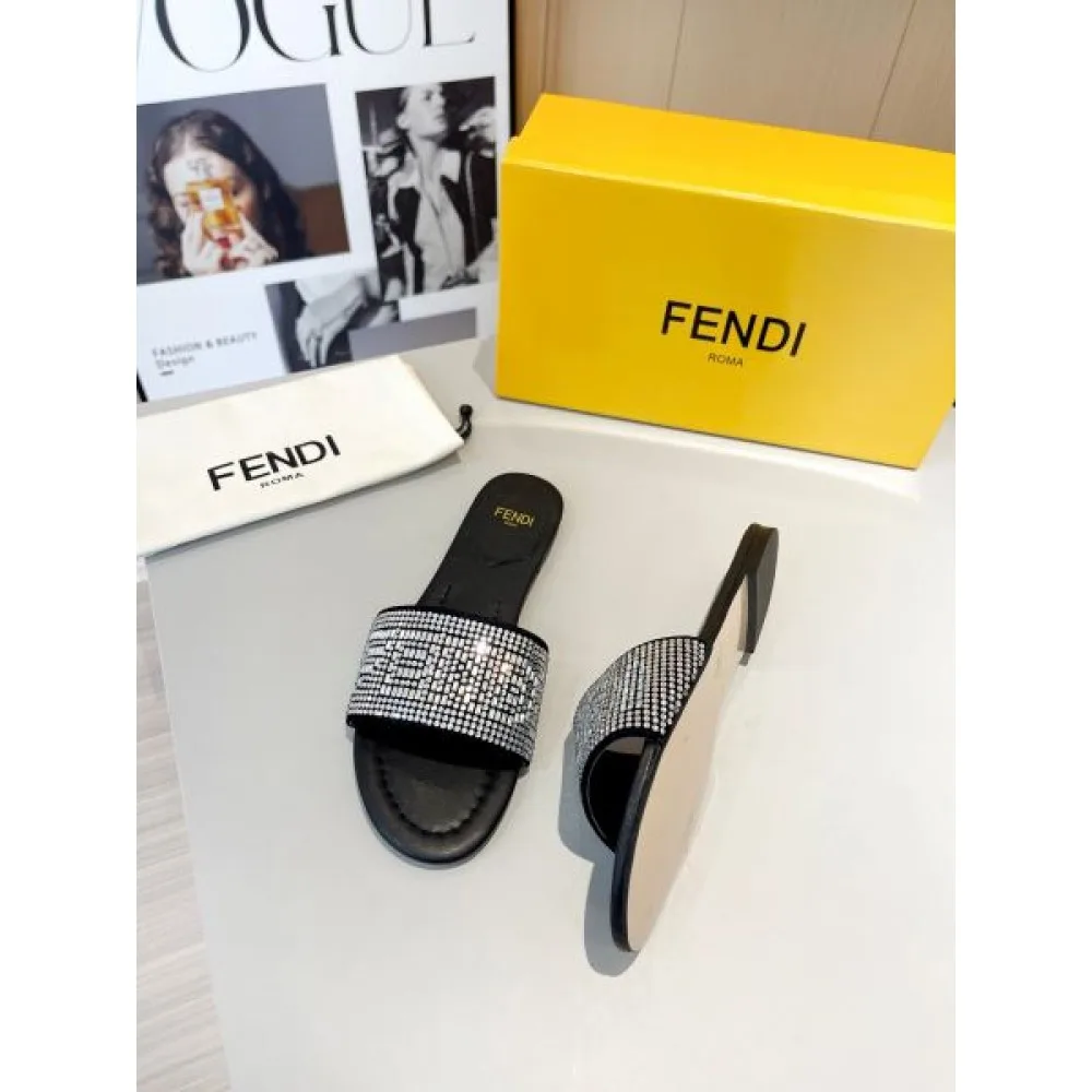 2026 VIPセールでまさかの破格 FENDI フェンデイ レディーススリッパ 商品画像 9