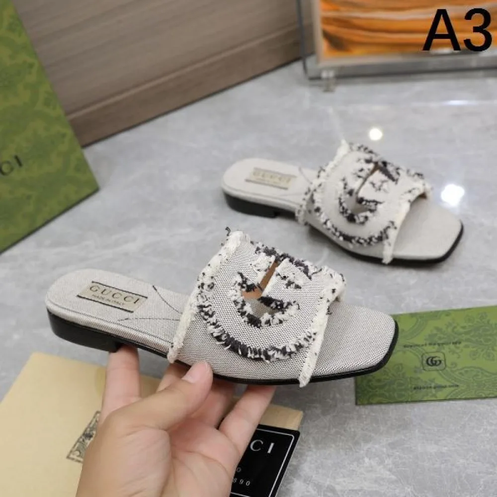 2026 とっても夏らしいアイテム GUCCI グッチ レディーススリッパ 商品画像 3