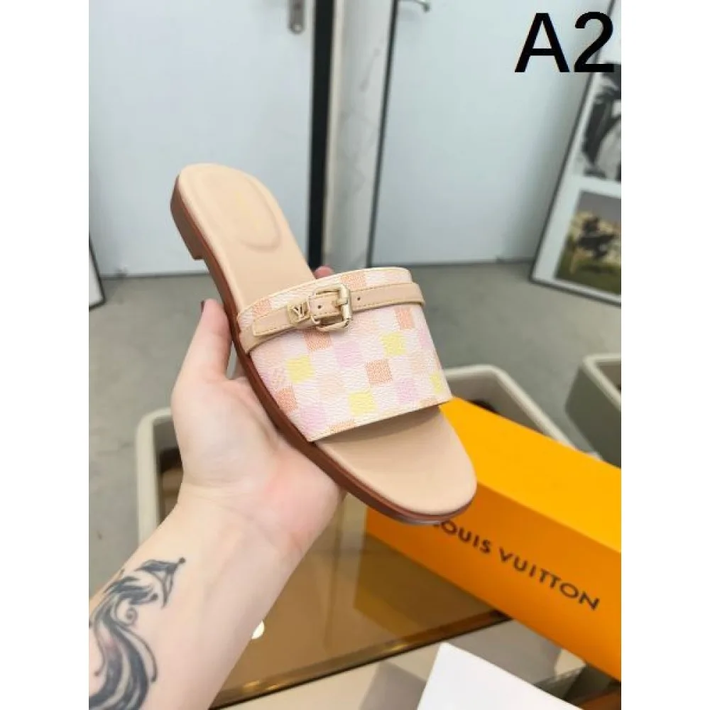 2026 夏らしい新作登場 LOUIS VUITTON ルイヴィトン レディーススリッパ 商品画像 2