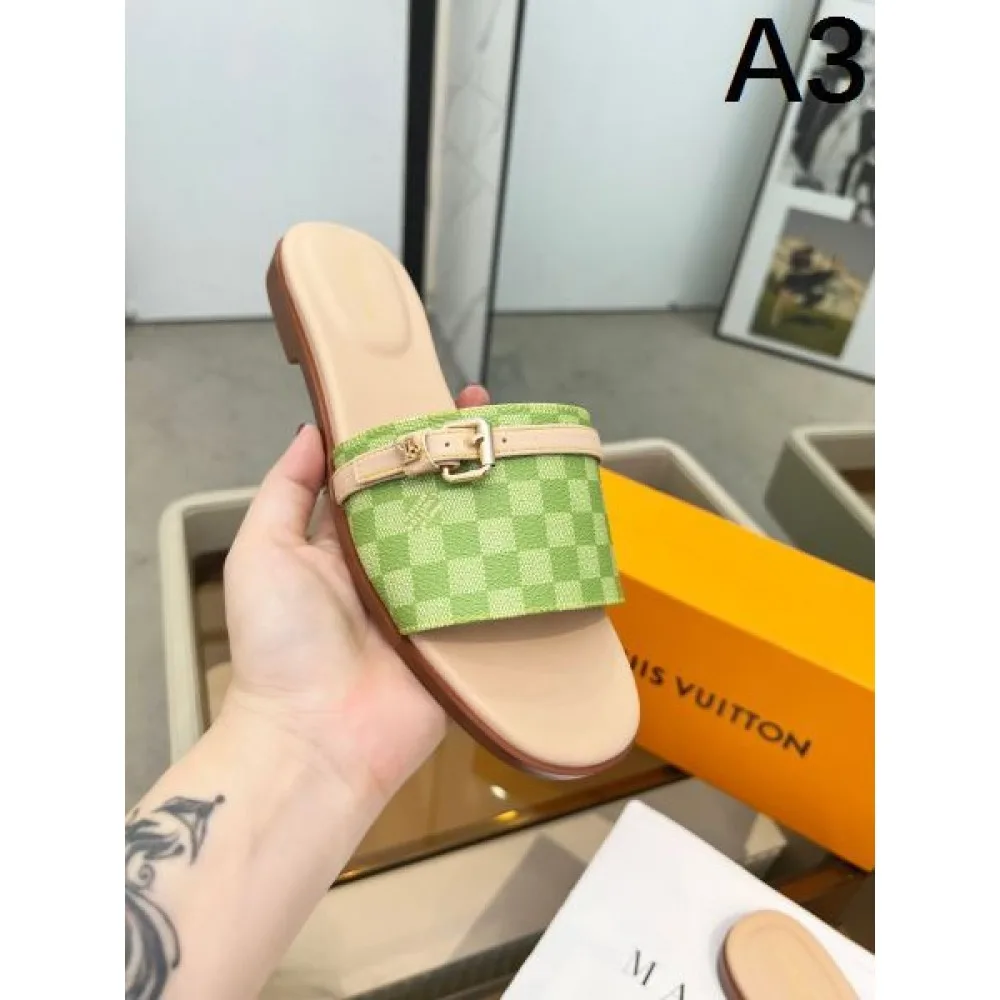 2026 夏らしい新作登場 LOUIS VUITTON ルイヴィトン レディーススリッパ 商品画像 3