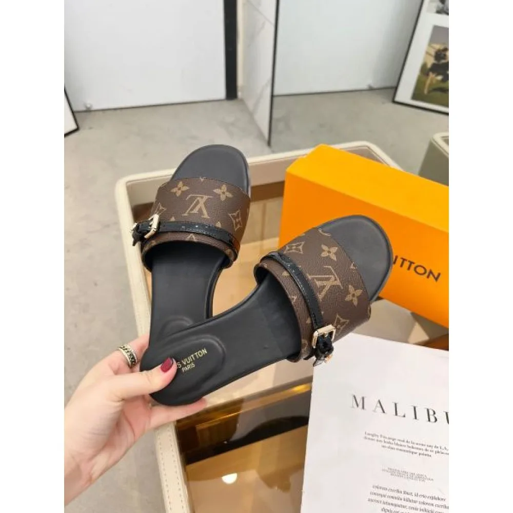 2026 夏らしい新作登場 LOUIS VUITTON ルイヴィトン レディーススリッパ 商品画像 5