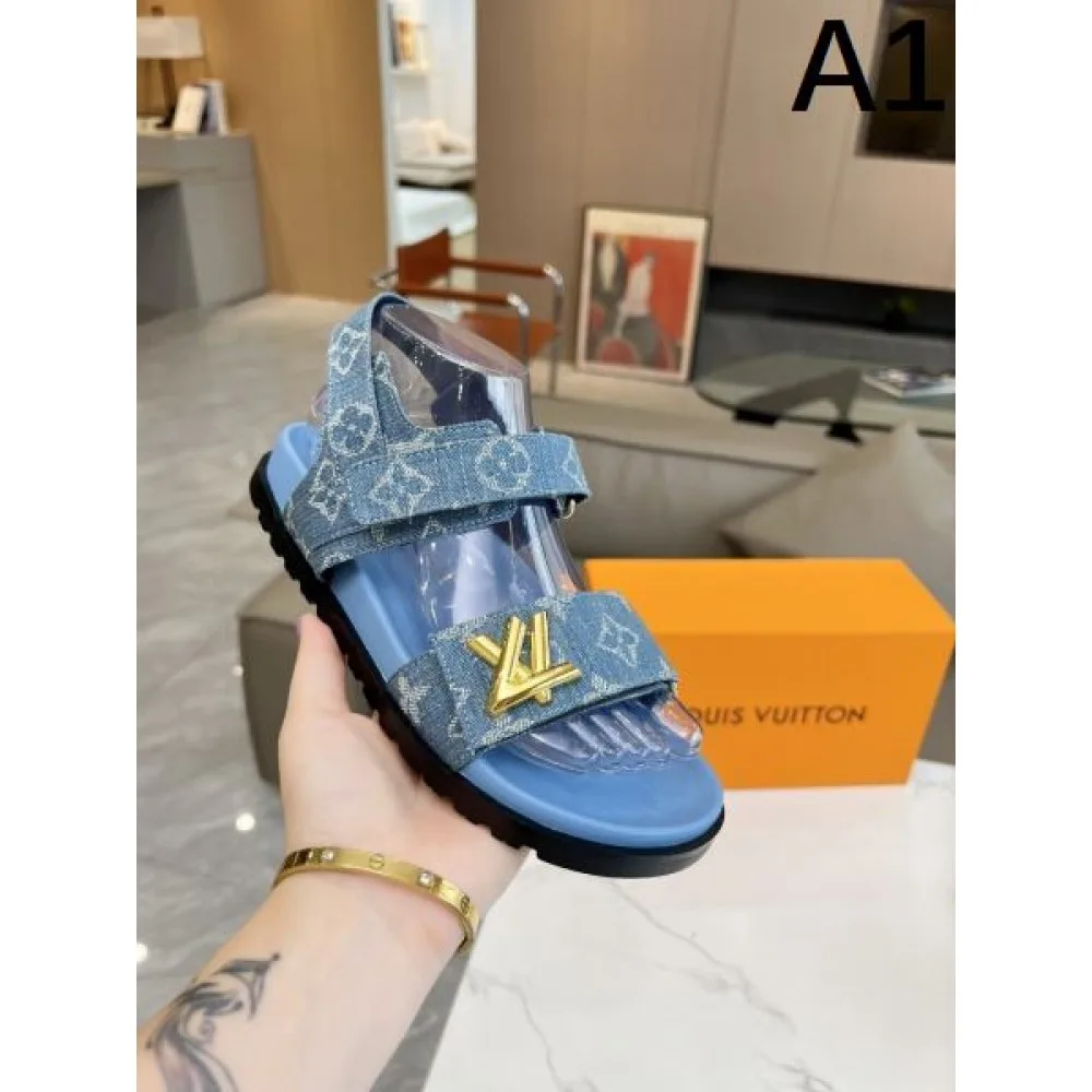 2026 現地価格sale LOUIS VUITTON ルイヴィトン レディースサンダル 商品画像 1
