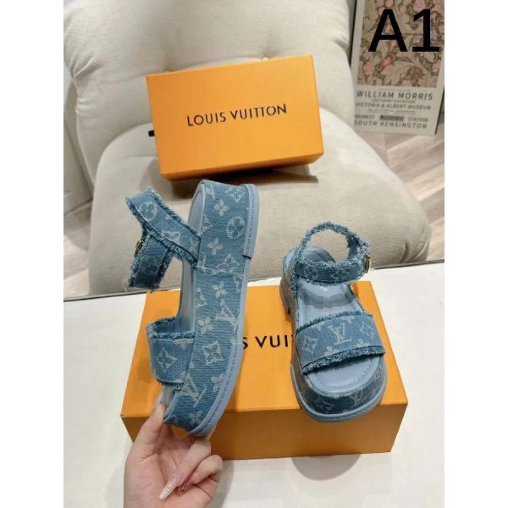 2026 デザイン高い LOUIS VUITTON ルイヴィトン レディースサンダル 商品画像 1