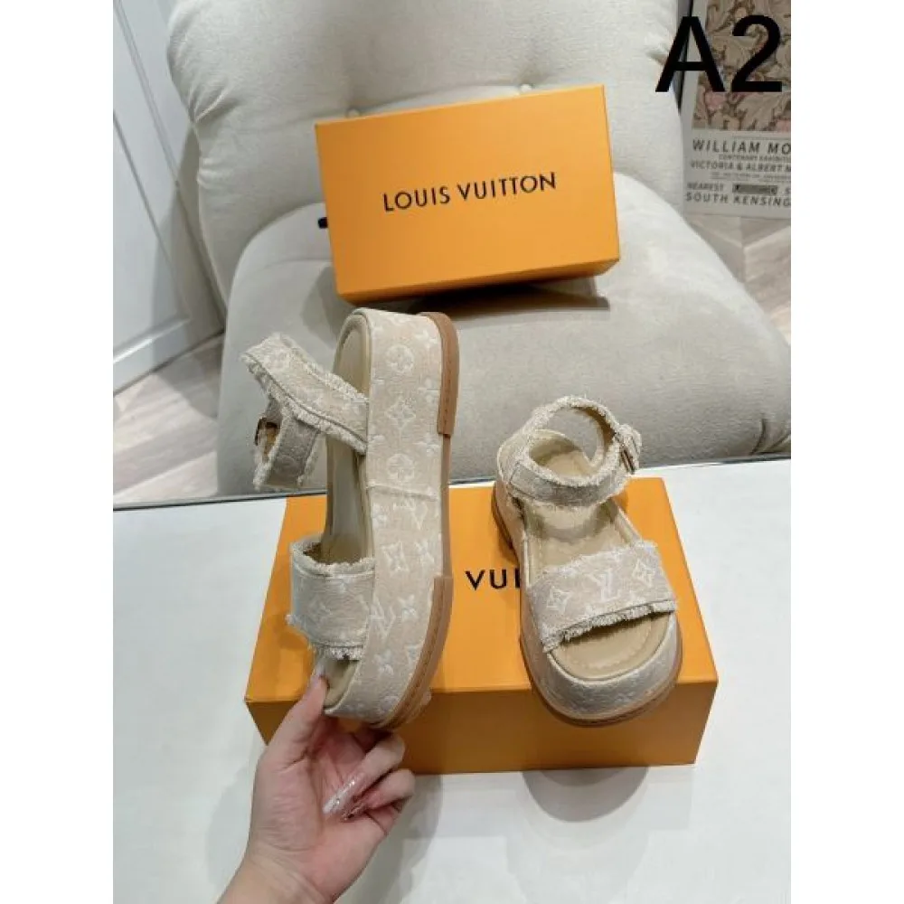 2026 デザイン高い LOUIS VUITTON ルイヴィトン レディースサンダル 商品画像 2