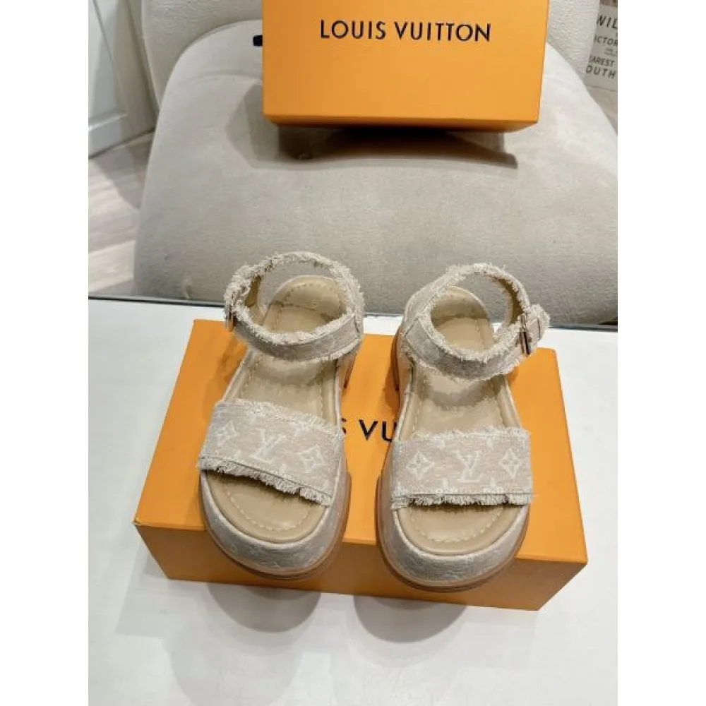 2026 デザイン高い LOUIS VUITTON ルイヴィトン レディースサンダル 商品画像 3