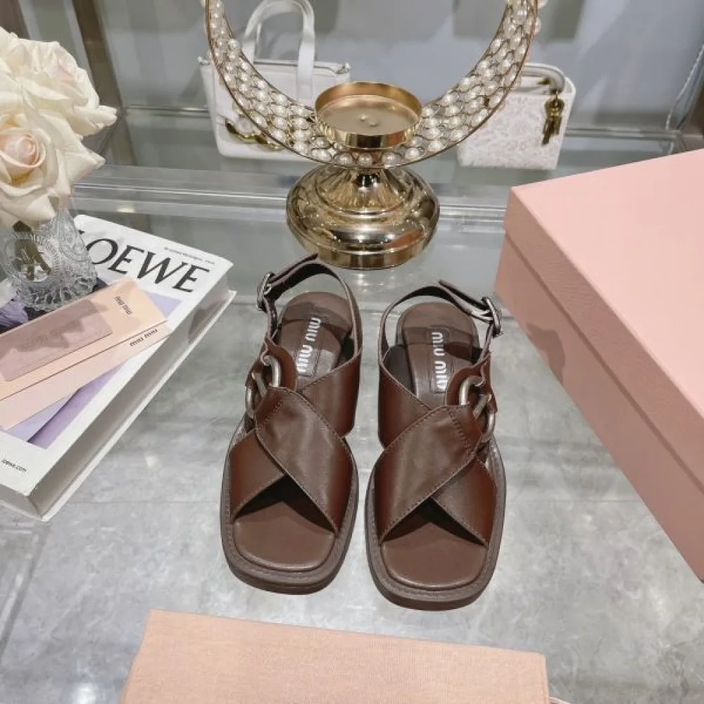 2026 毎年人気春夏新作 MIU MIU ミュウミュウ レディースサンダル 商品画像 4
