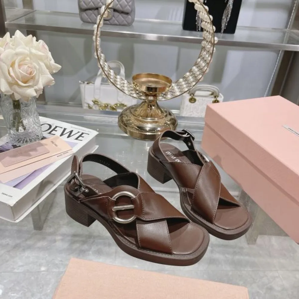 2026 毎年人気春夏新作 MIU MIU ミュウミュウ レディースサンダル 商品画像 6