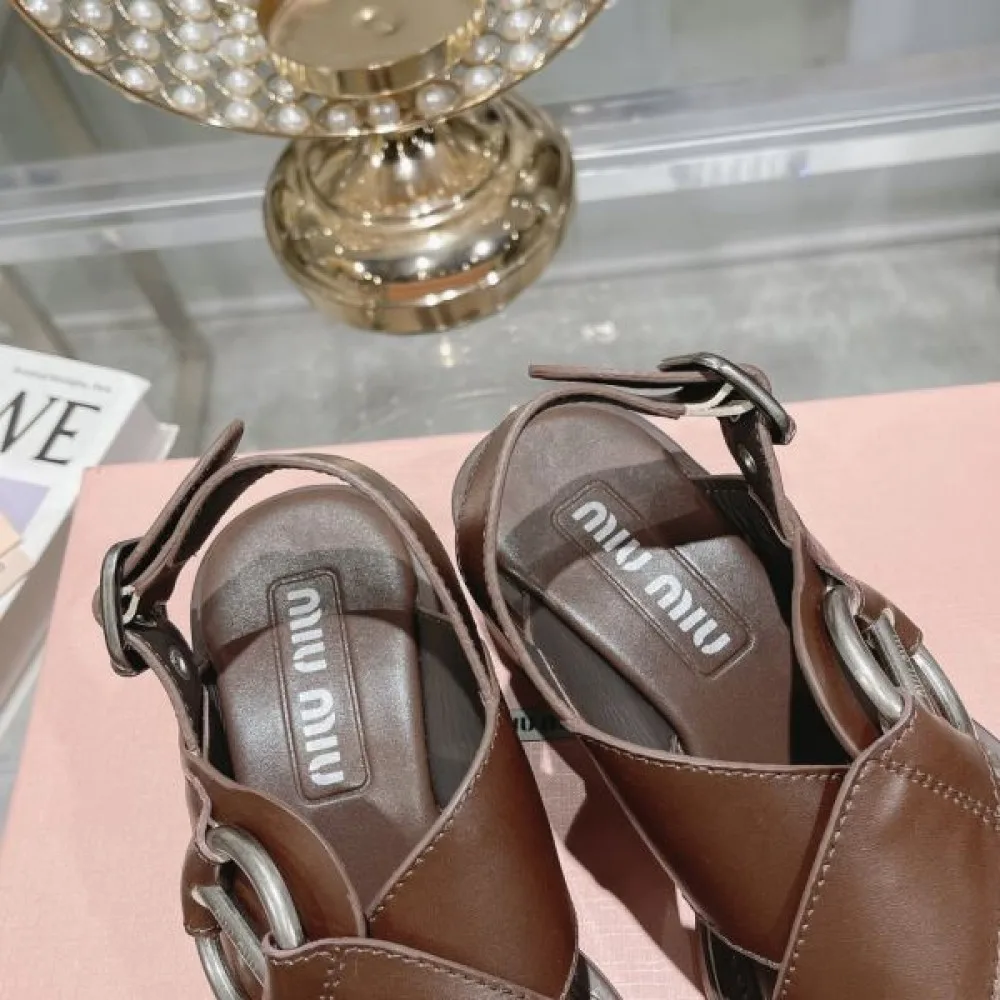 2026 毎年人気春夏新作 MIU MIU ミュウミュウ レディースサンダル 商品画像 7