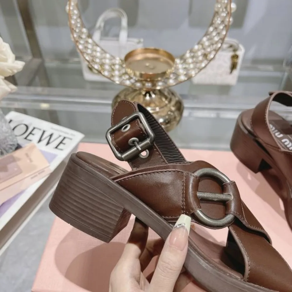 2026 毎年人気春夏新作 MIU MIU ミュウミュウ レディースサンダル 商品画像 9