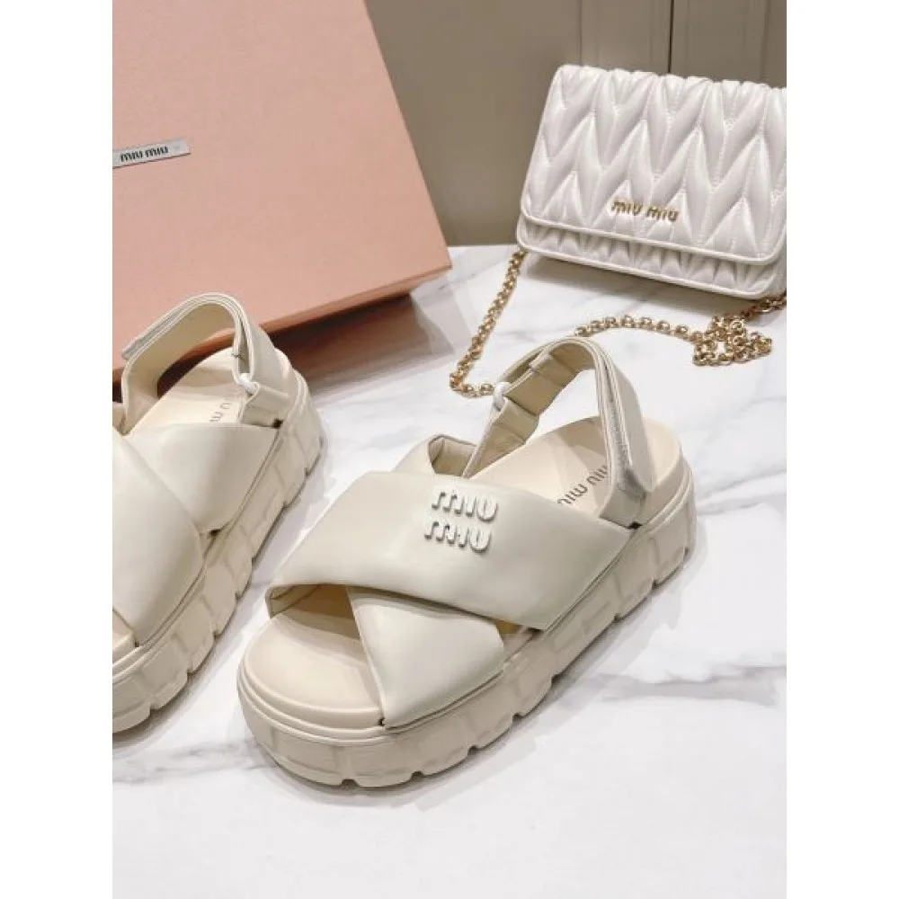 2026 セレブも多数愛用 MIU MIU ミュウミュウ レディースサンダル 商品画像 5