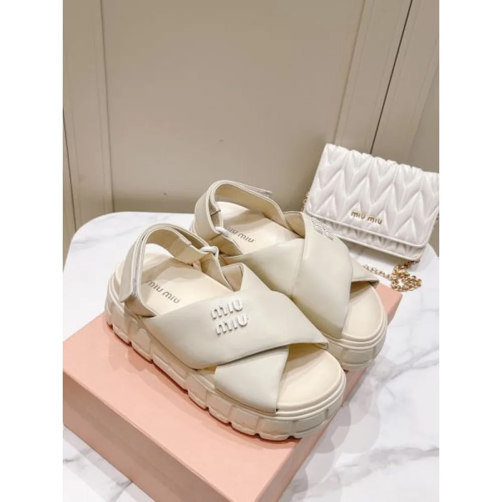 2026 セレブも多数愛用 MIU MIU ミュウミュウ レディースサンダル 商品画像 6
