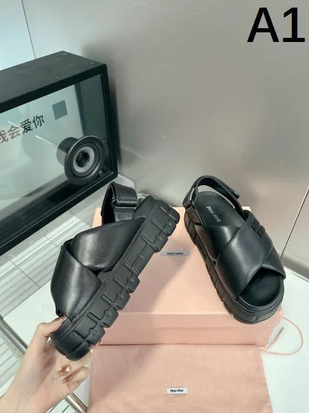 2026 セレブも多数愛用 MIU MIU ミュウミュウ レディースサンダル 商品画像 10
