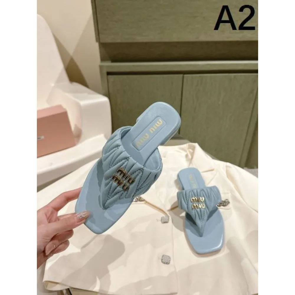 2026 TOPセラー賞受賞! MIU MIU ミュウミュウ レディーススリッパ 商品画像 2