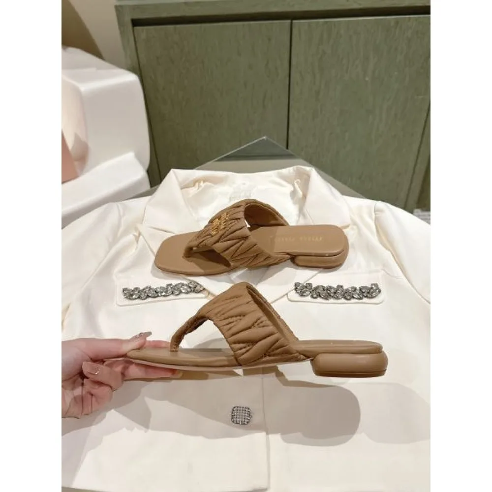 2026 TOPセラー賞受賞! MIU MIU ミュウミュウ レディーススリッパ 商品画像 6