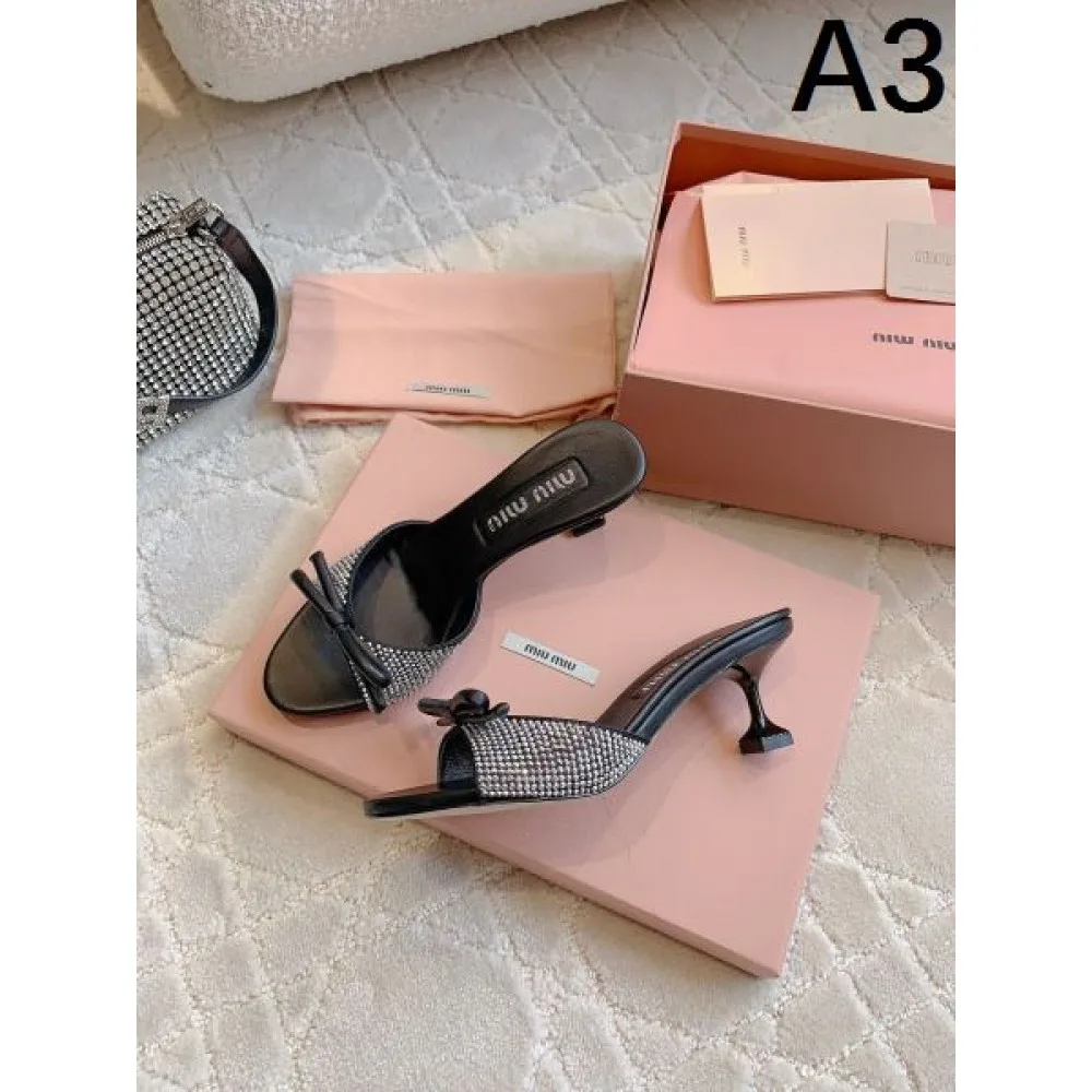 2026 最新大人気 MIU MIU ミュウミュウ レディースサンダル 商品画像 3