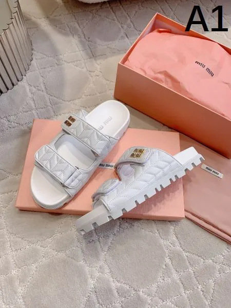 2026 最新作入荷 MIU MIU ミュウミュウ レディースサンダル 商品画像 10