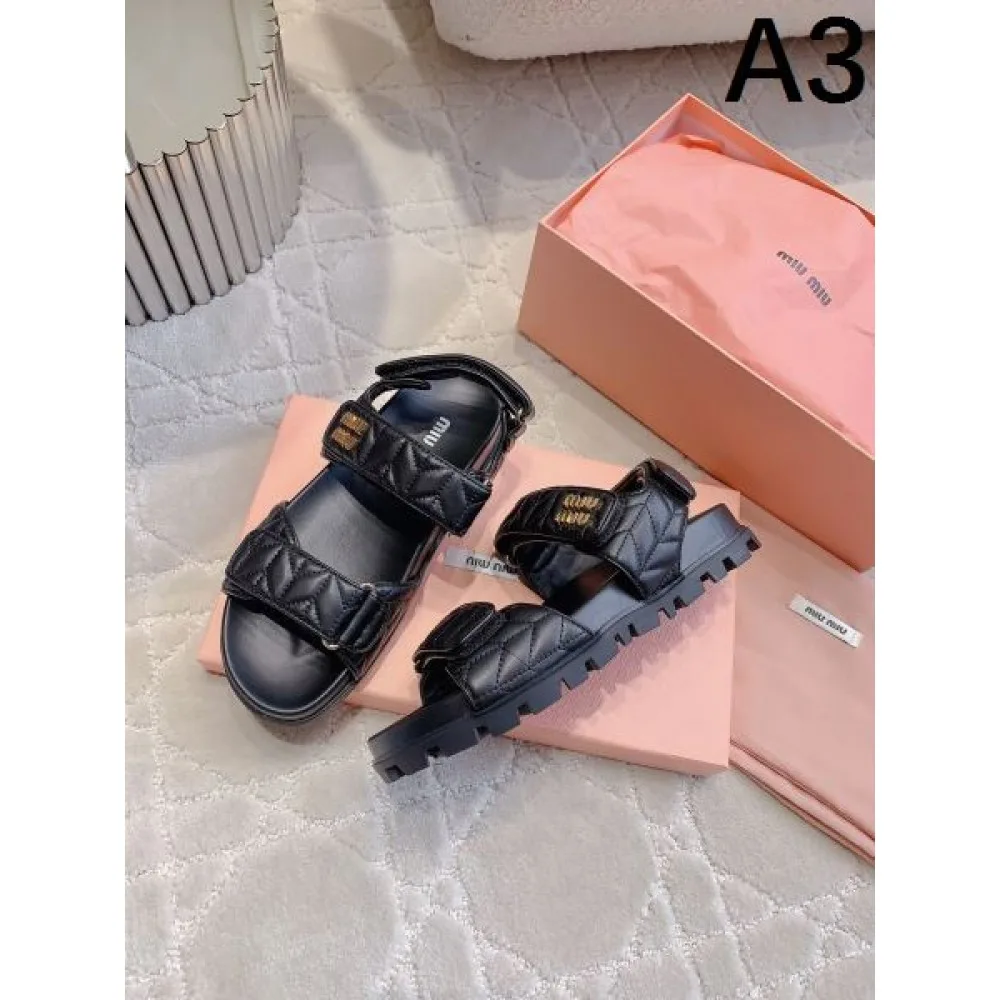 2026 最安値挑戦! MIU MIU ミュウミュウ レディースサンダル 商品画像 3