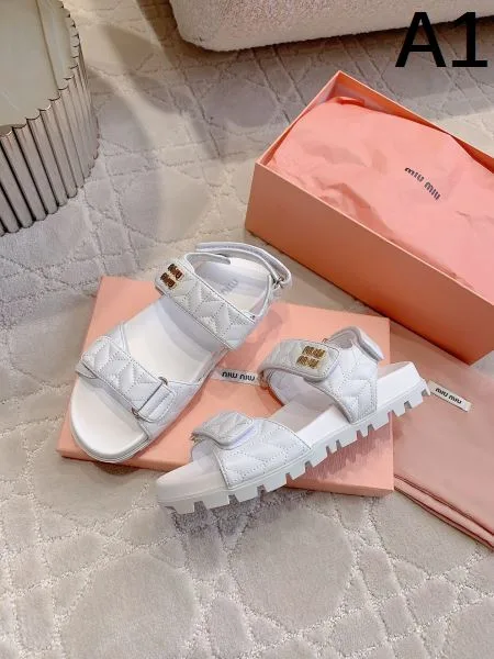 2026 最安値挑戦! MIU MIU ミュウミュウ レディースサンダル 商品画像 10