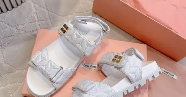 2026 最安値挑戦! MIU MIU ミュウミュウ レディースサンダル 商品画像 11