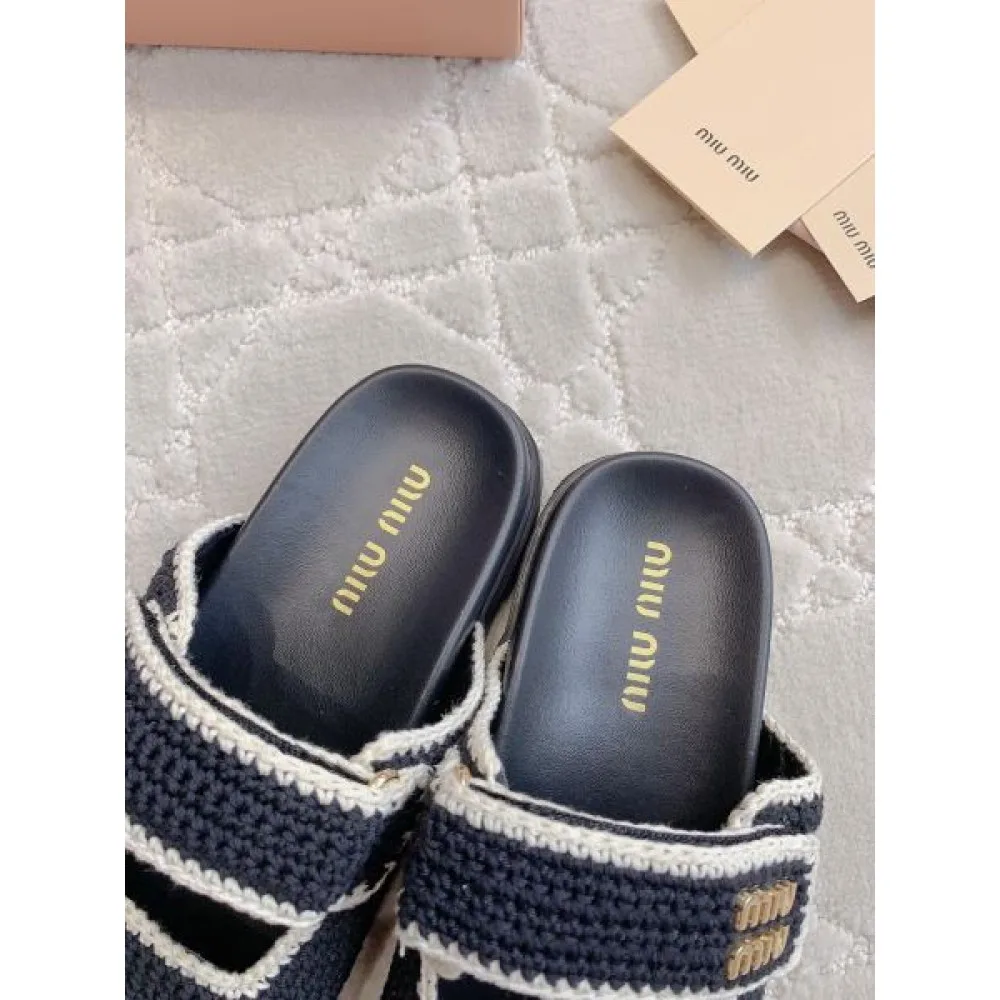 2026 高級感がUP! MIU MIU ミュウミュウ レディースサンダル 商品画像 7