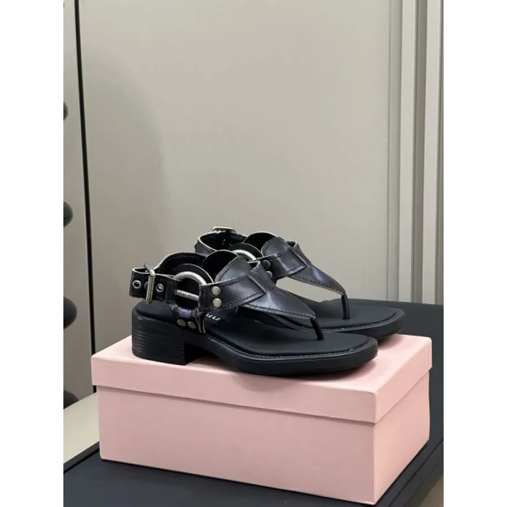 2026 好印象120% MIU MIU ミュウミュウ レディースサンダル 商品画像 3