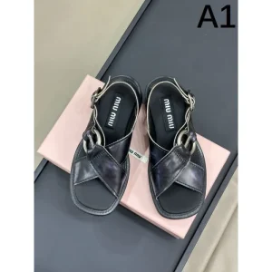 2026 激レア商品 MIU MIU ミュウミュウ レディースサンダル 商品画像 1