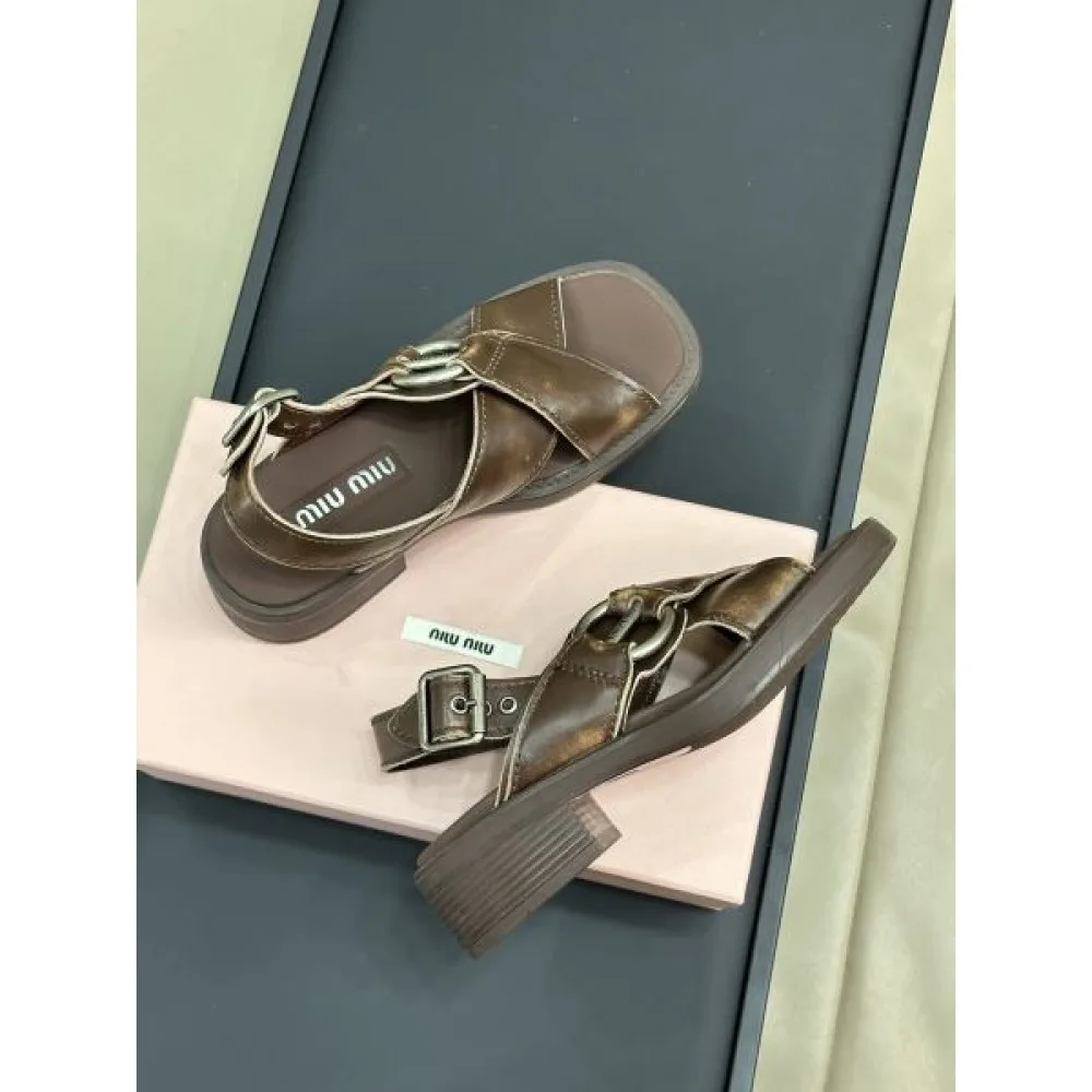 2026 激レア商品 MIU MIU ミュウミュウ レディースサンダル 商品画像 4