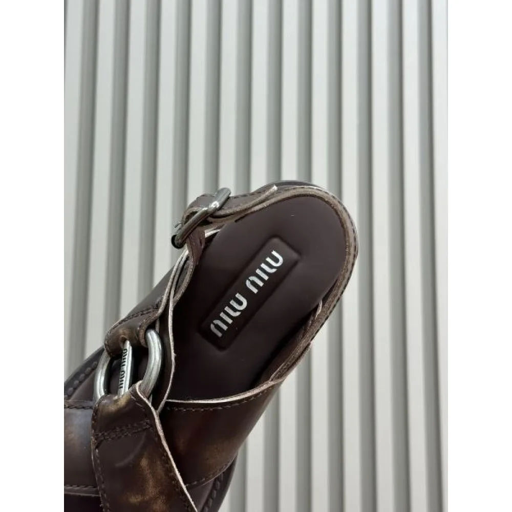 2026 激レア商品 MIU MIU ミュウミュウ レディースサンダル 商品画像 6