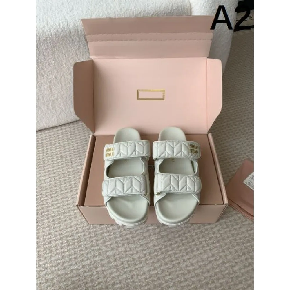 2026 HOT品質保証 MIU MIU ミュウミュウ レディースサンダル 商品画像 2