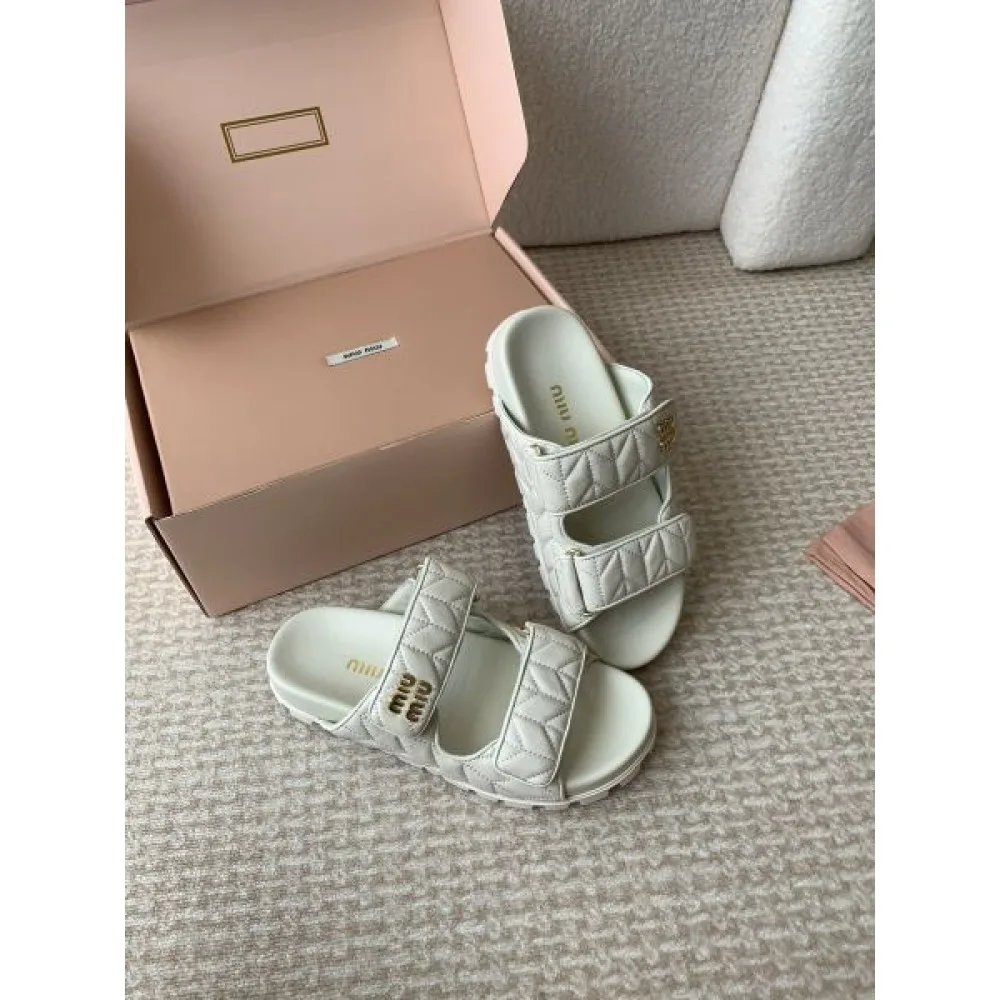 2026 HOT品質保証 MIU MIU ミュウミュウ レディースサンダル 商品画像 4