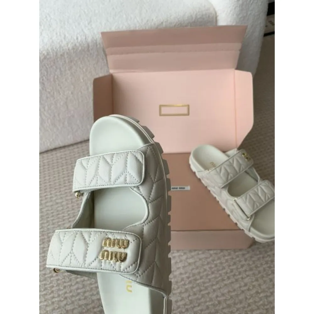 2026 HOT品質保証 MIU MIU ミュウミュウ レディースサンダル 商品画像 8