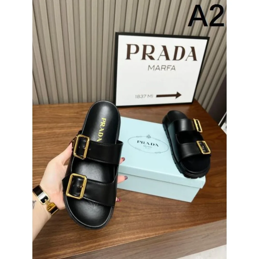 2026 今季買い逃した人必見! PRADA プラダ レディーススリッパ 商品画像 2