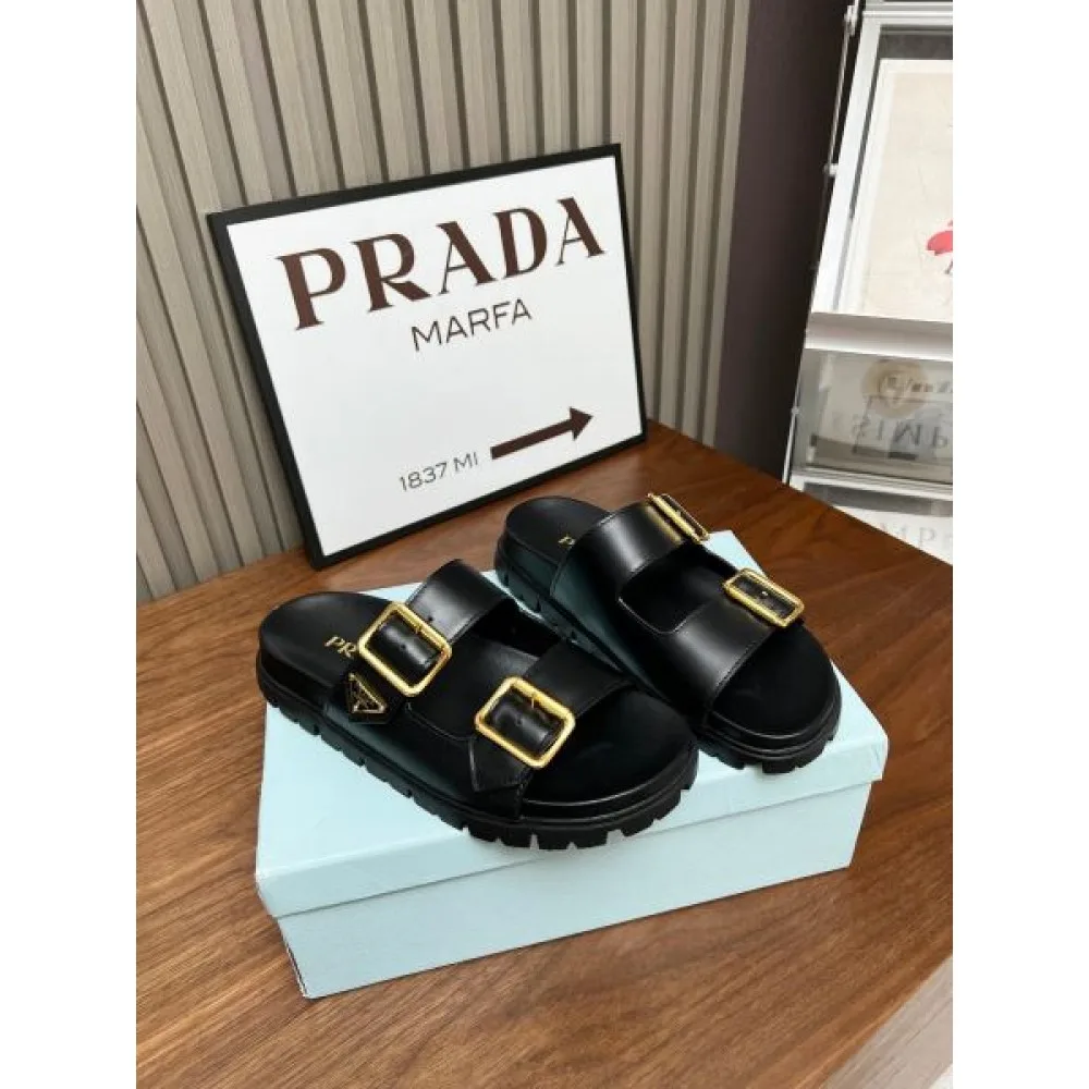2026 今季買い逃した人必見! PRADA プラダ レディーススリッパ 商品画像 3