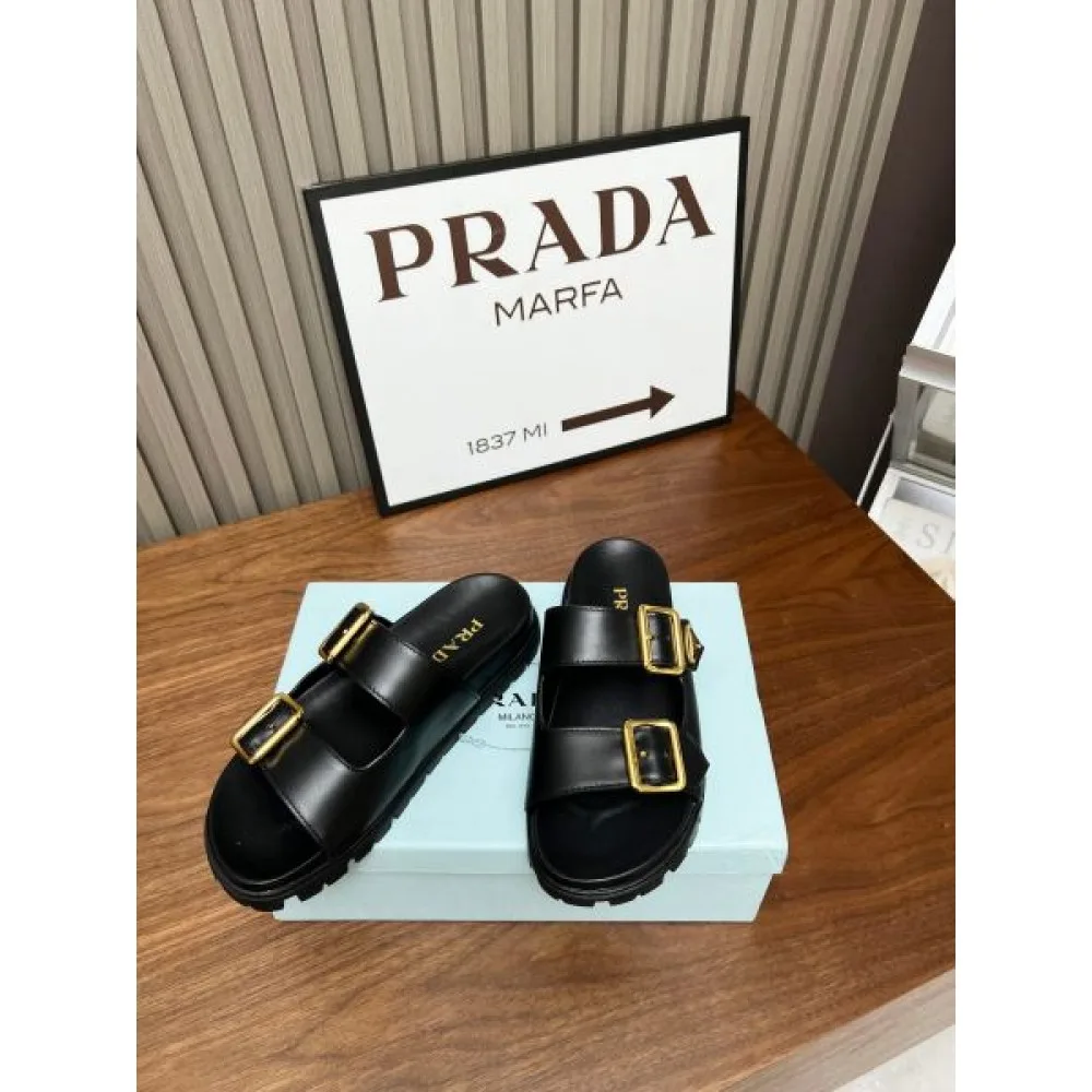 2026 今季買い逃した人必見! PRADA プラダ レディーススリッパ 商品画像 5