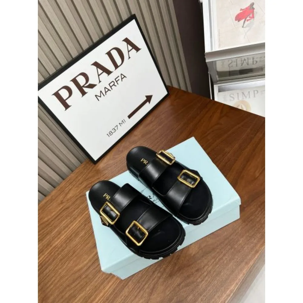 2026 今季買い逃した人必見! PRADA プラダ レディーススリッパ 商品画像 6